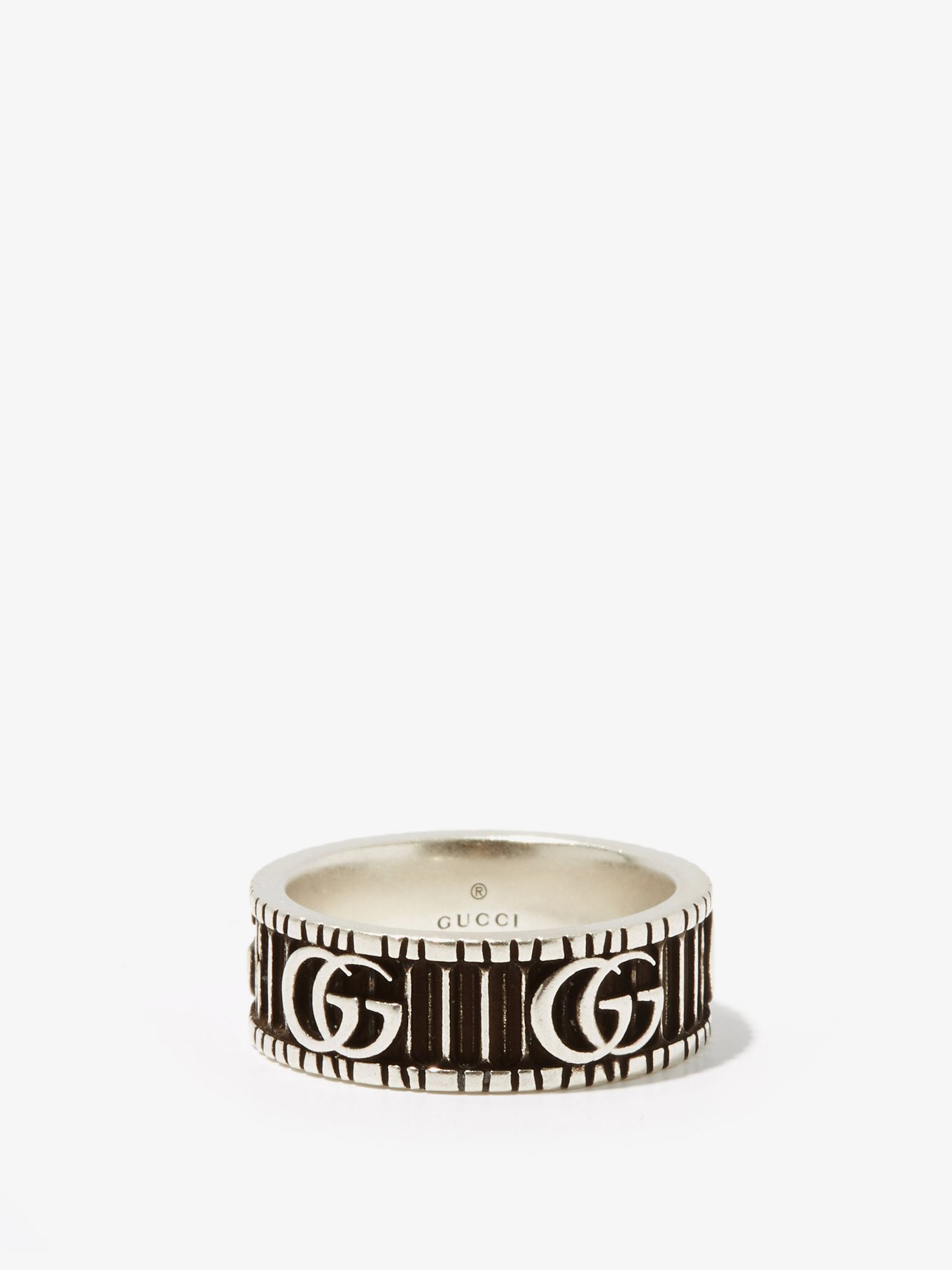 GG Marmont silver ring | Gucci