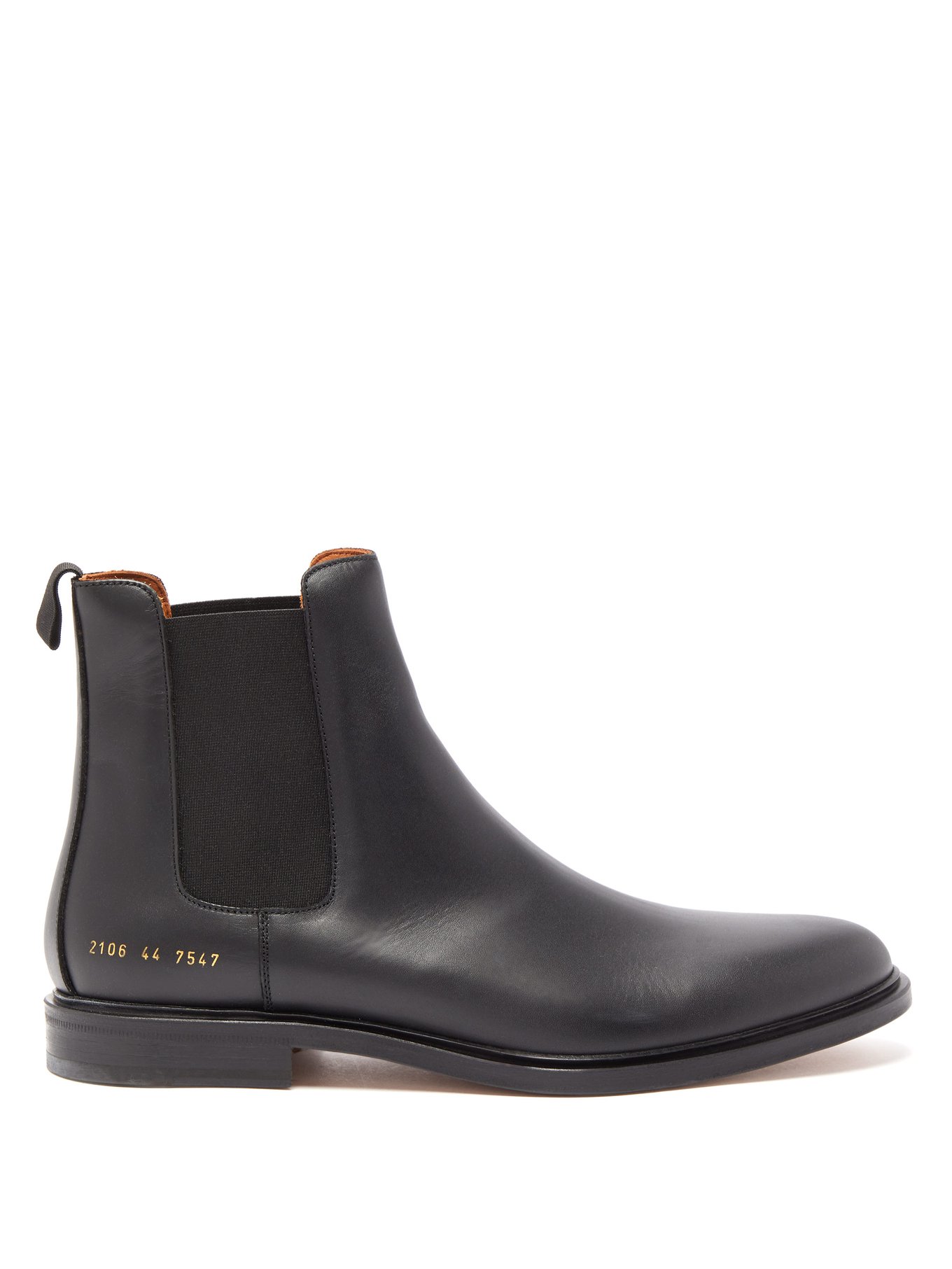 køn folkeafstemning handling Common Projects Common Projects Leather Chelsea boots  Black｜MATCHESFASHION（マッチズファッション)