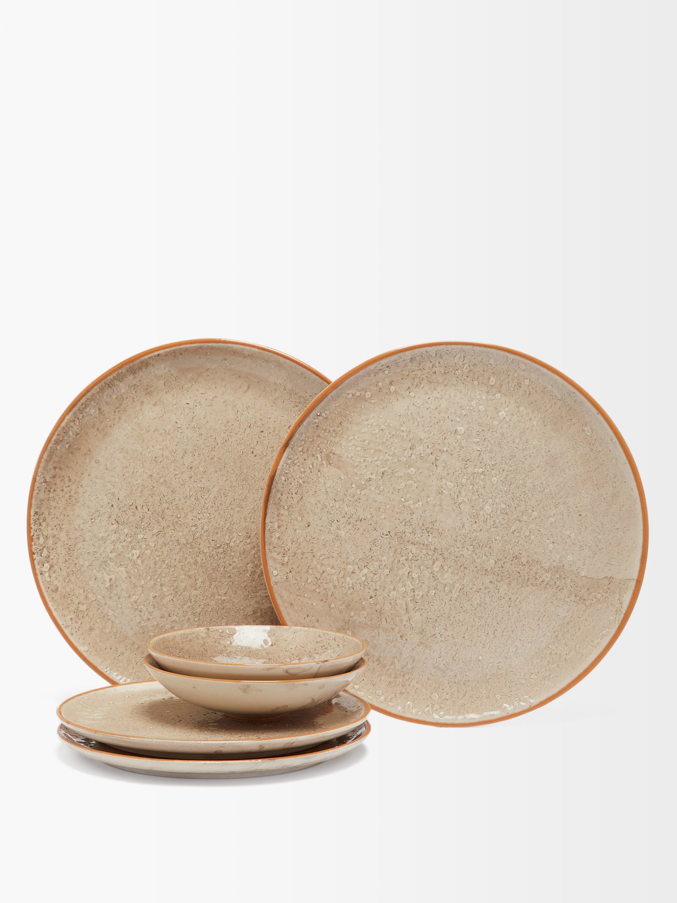 Set Of Two Marble-effect Earthenware Dinner Plates Matchesfashion Heren Kleding Lingerie & Ondermode Boxershorts 
