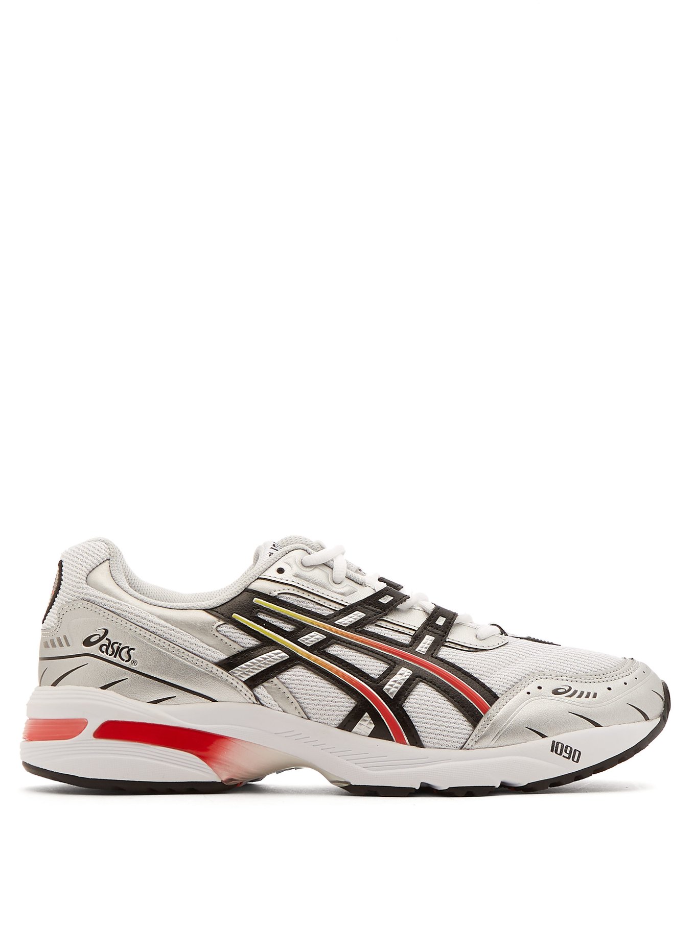 asics gel leather trainers