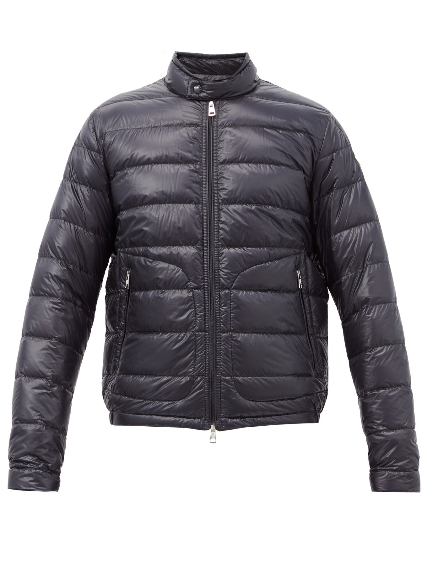 Moncler Moncler Acorus quilted down jacket Navy｜MATCHESFASHION 