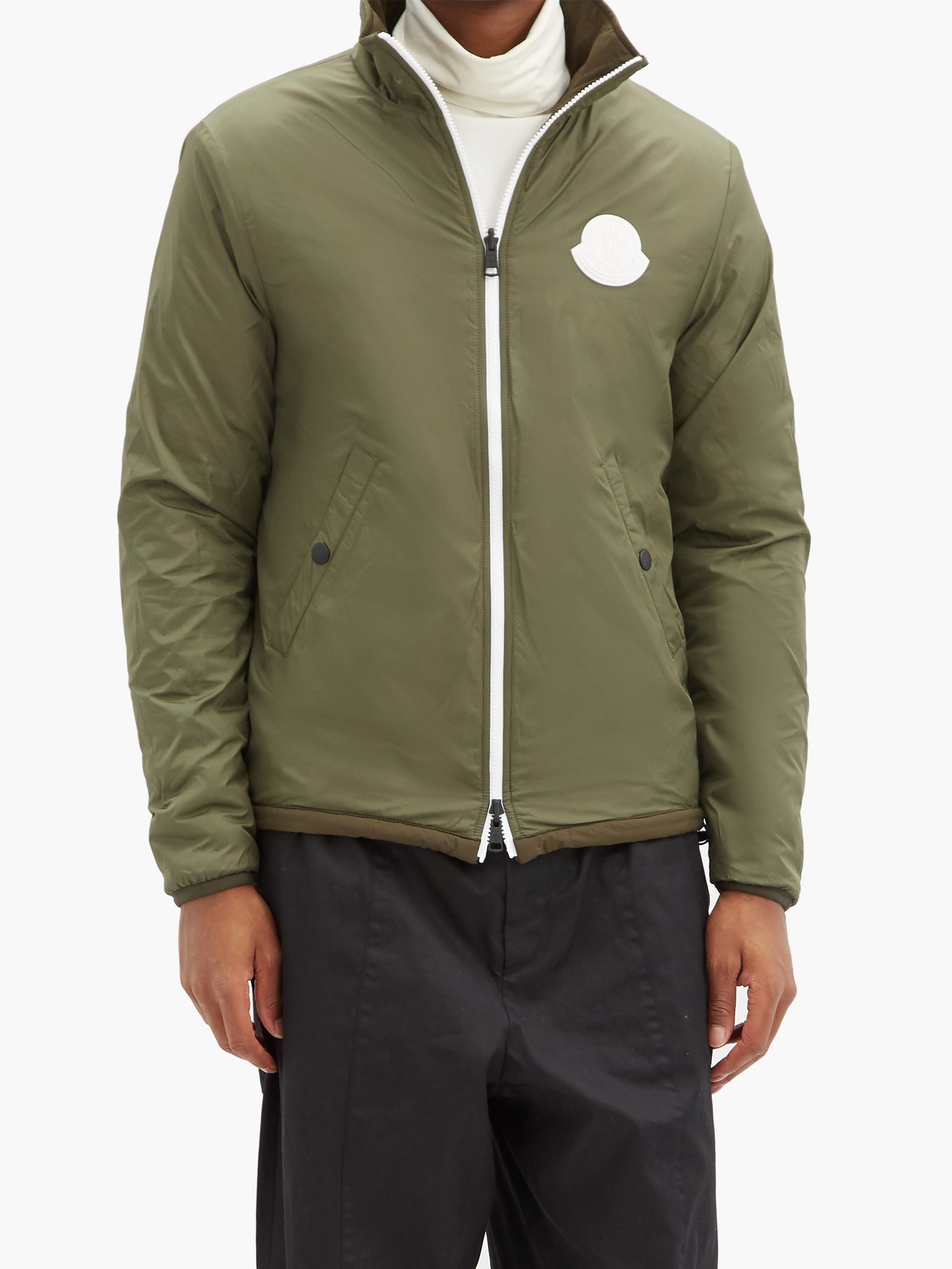 moncler reversible fleece