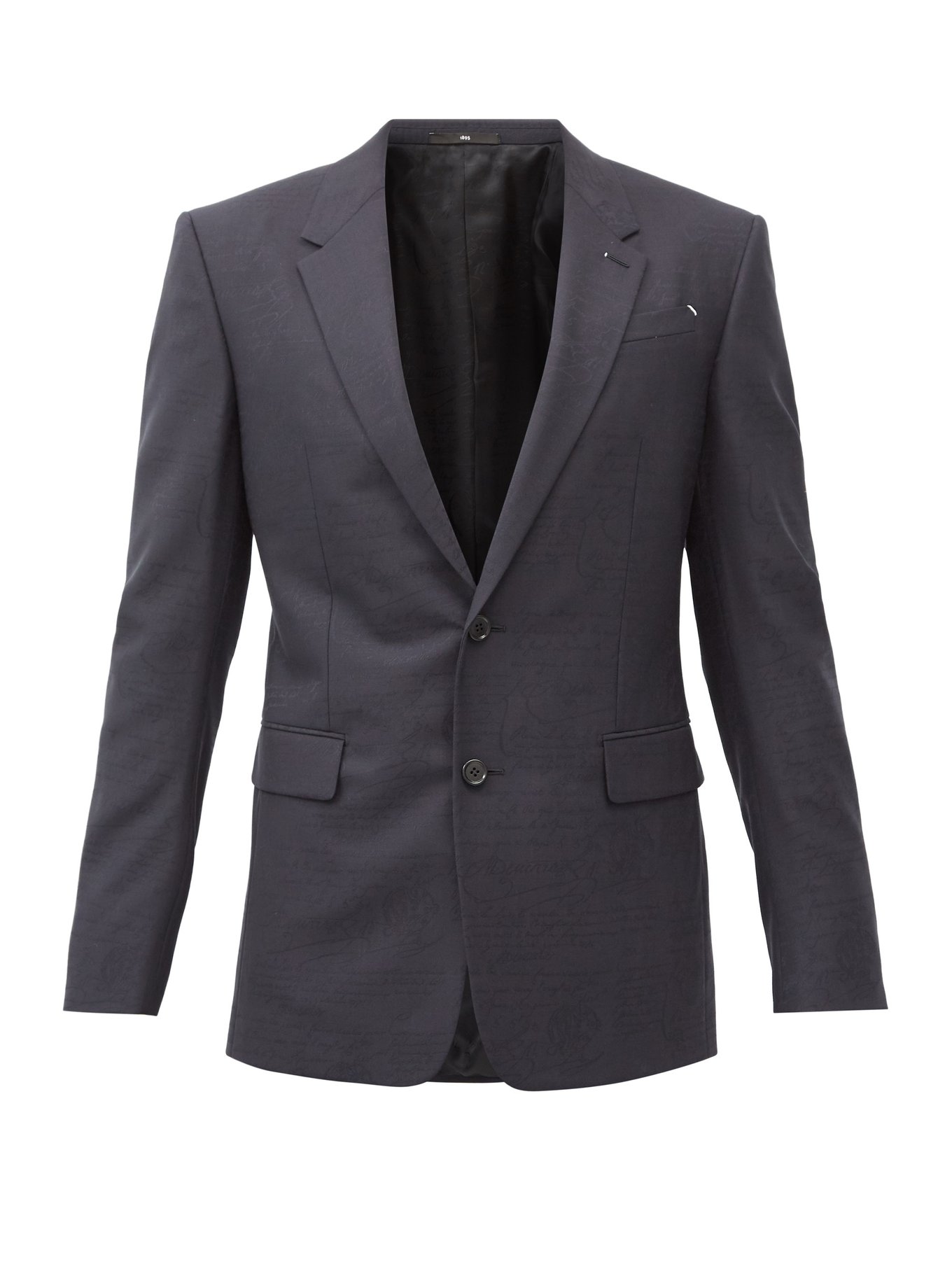 Alessandro Scritto-jacquard wool suit jacket | Berluti
