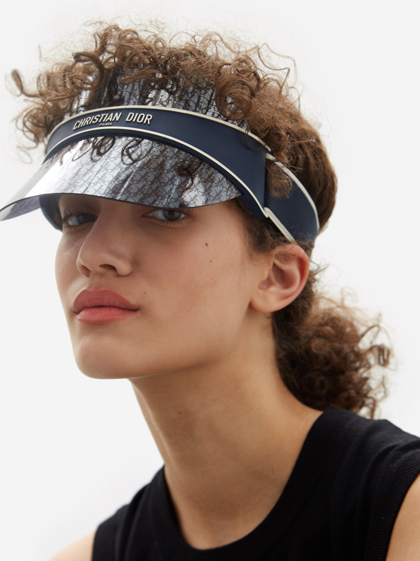 DiorClub Oblique monogram-lens visor | DIOR