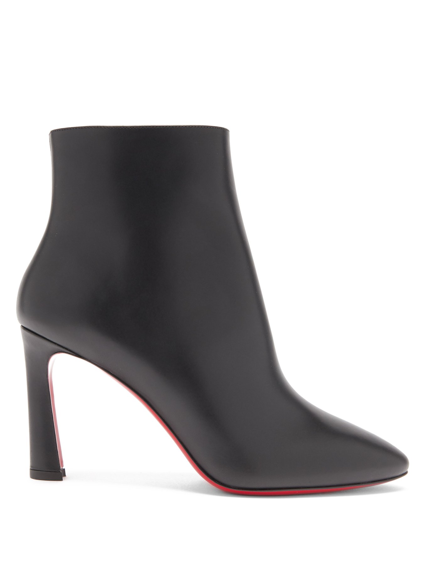 Black Eleonor 85 leather ankle boots | Louboutin | MATCHESFASHION US
