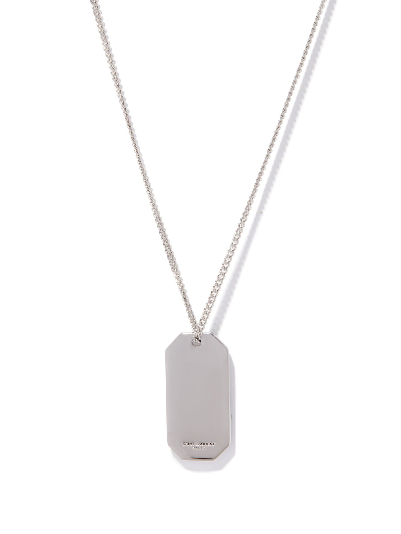 ID tag necklace | Saint Laurent