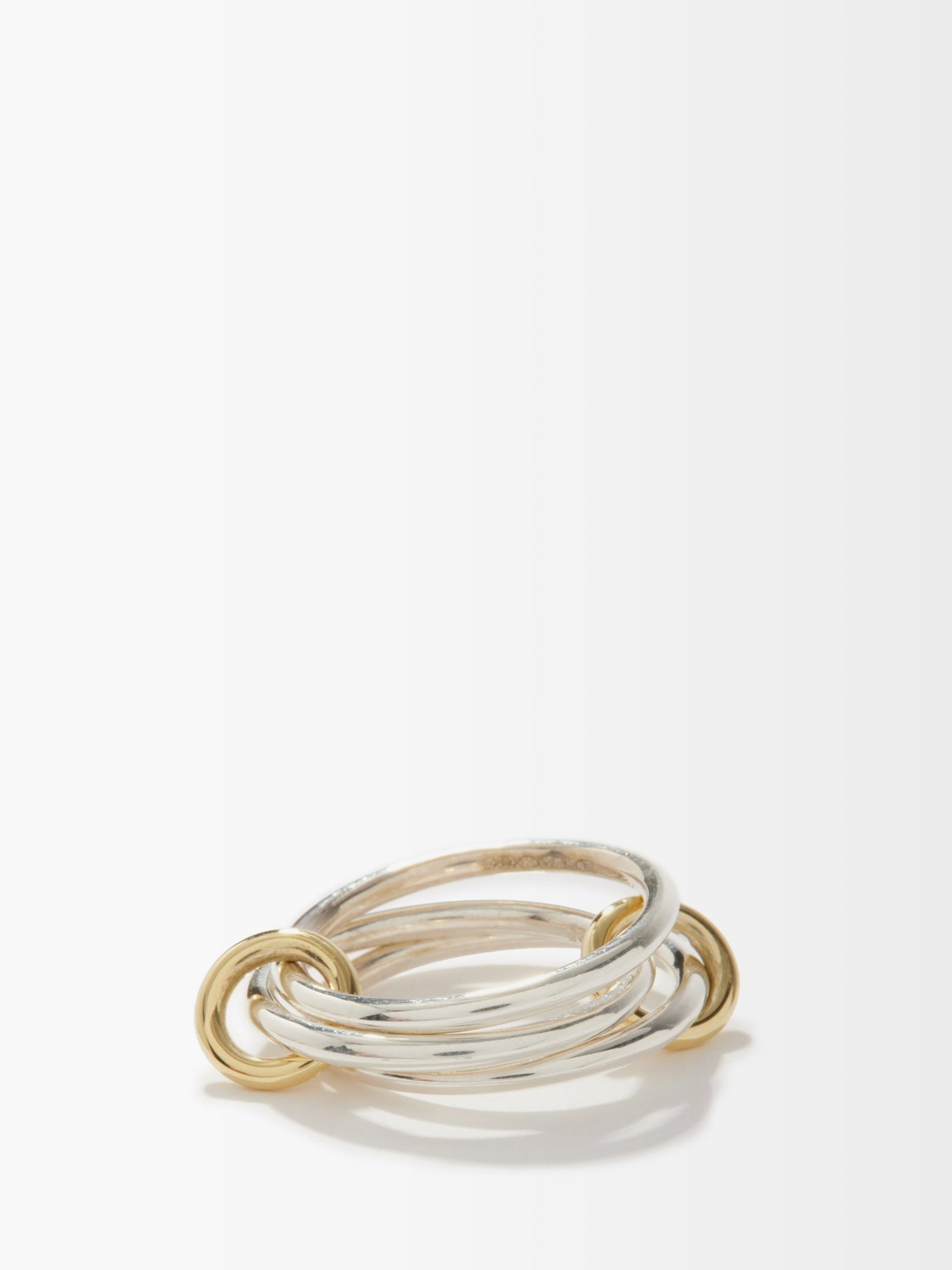 Solarium 18kt gold & sterling-silver ring | Spinelli Kilcollin