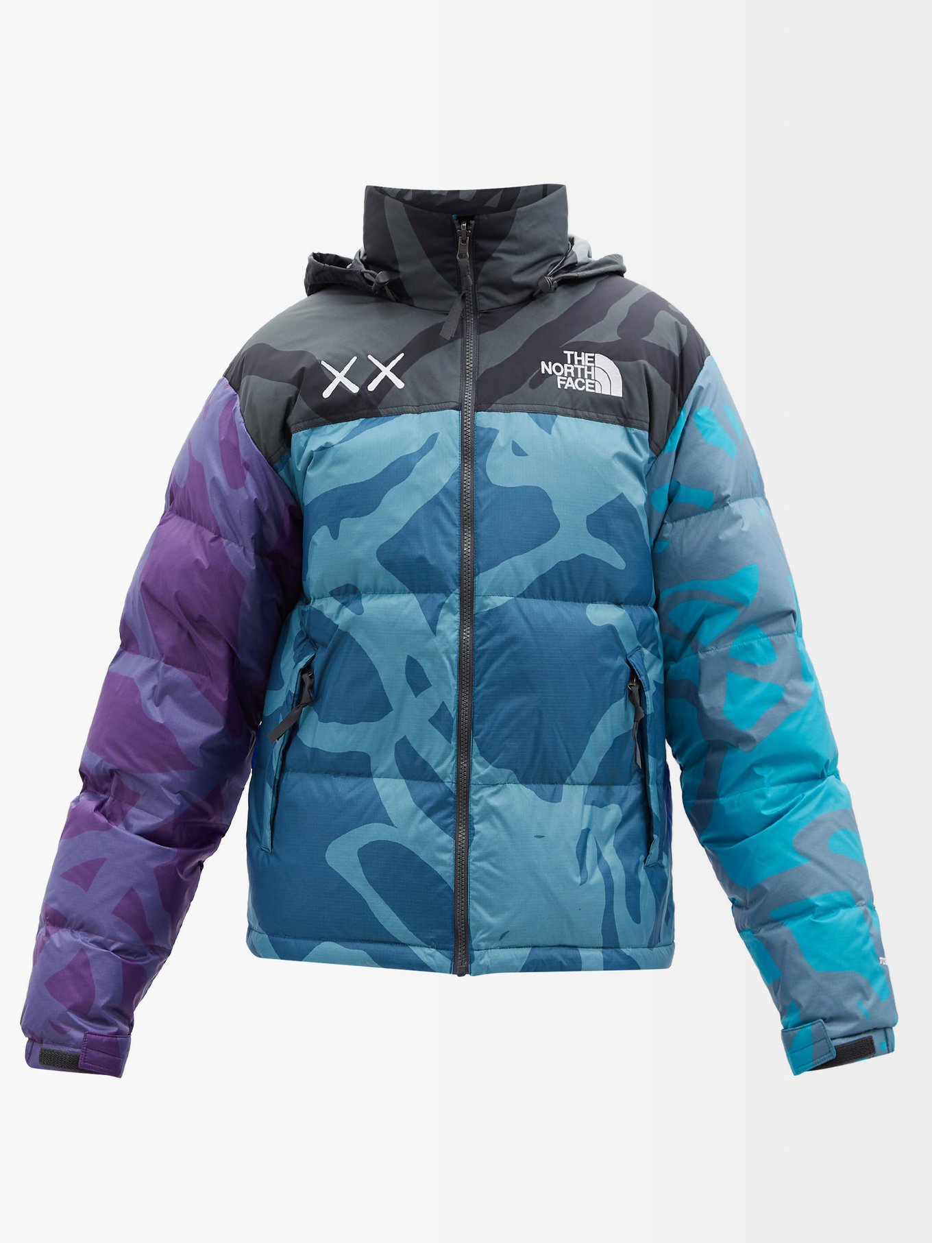 X KAWS Retro 1996 Nuptse quilted down jacket | The North Face