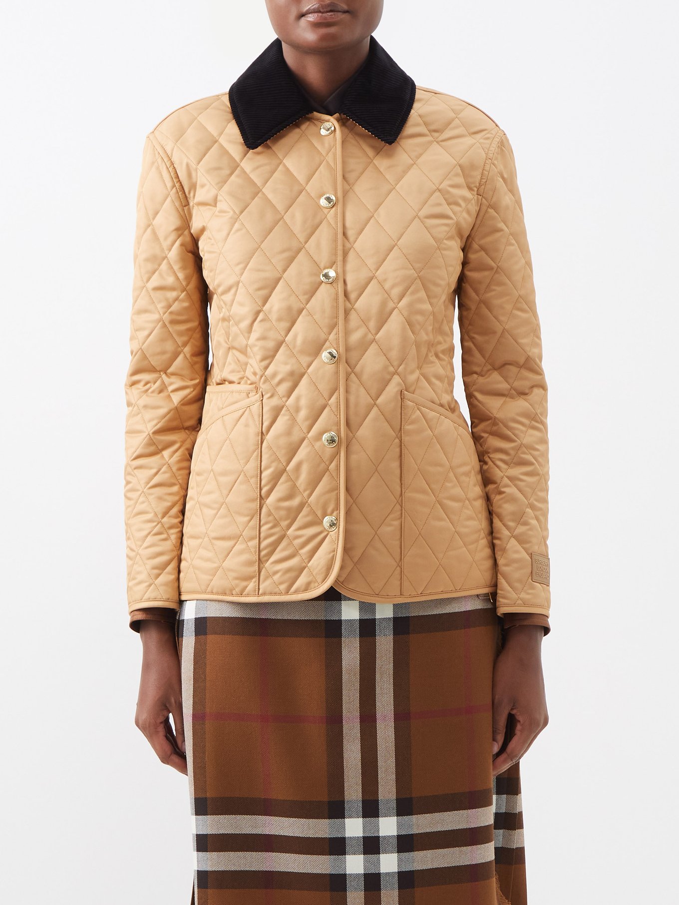 Kilt en sergé de laine à motif check oversize Matchesfashion Femme Vêtements Jupes Jupes imprimées 