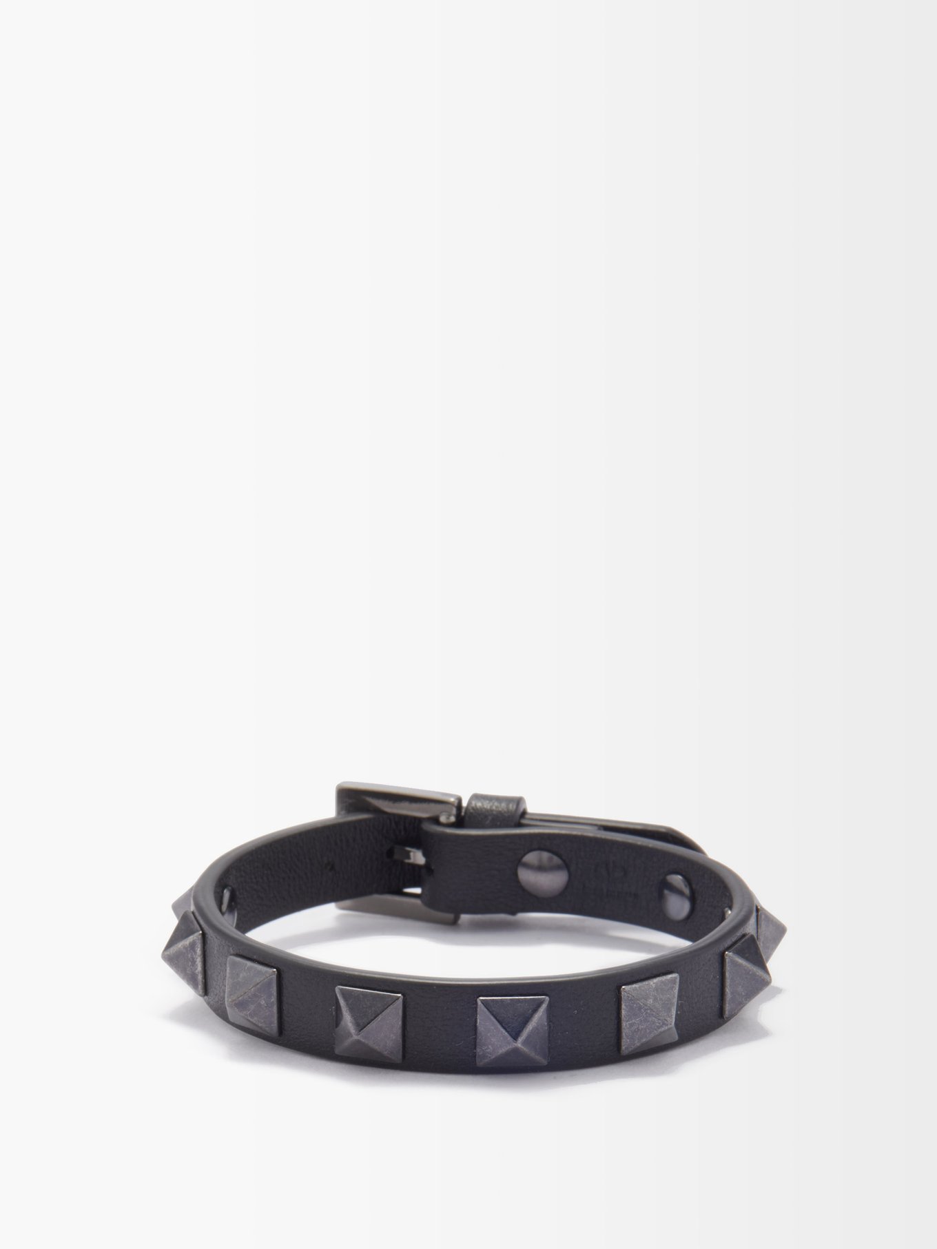 Rockstud leather bracelet | Valentino | MATCHESFASHION