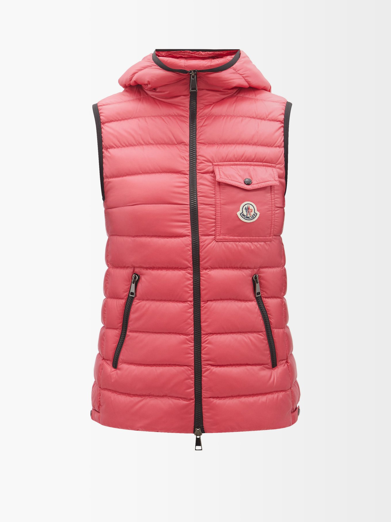 Moncler モンクレール 淡いピンクがかわいいベスト 半額SALE☆ 49.0