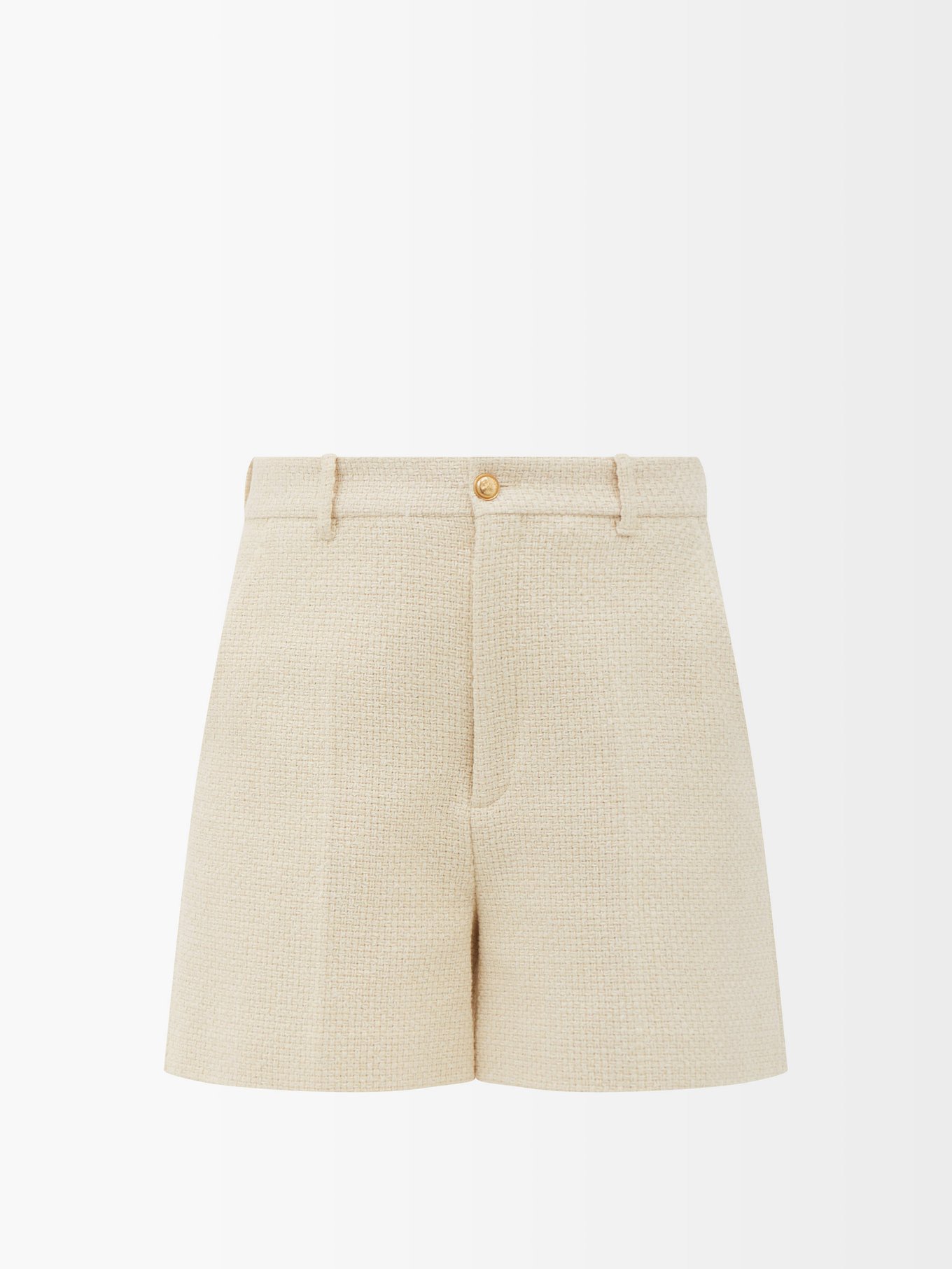 gucci tweed shorts