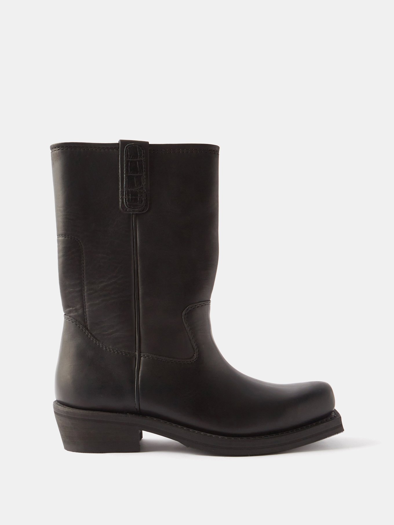 Flat Toe leather boots | Our Legacy