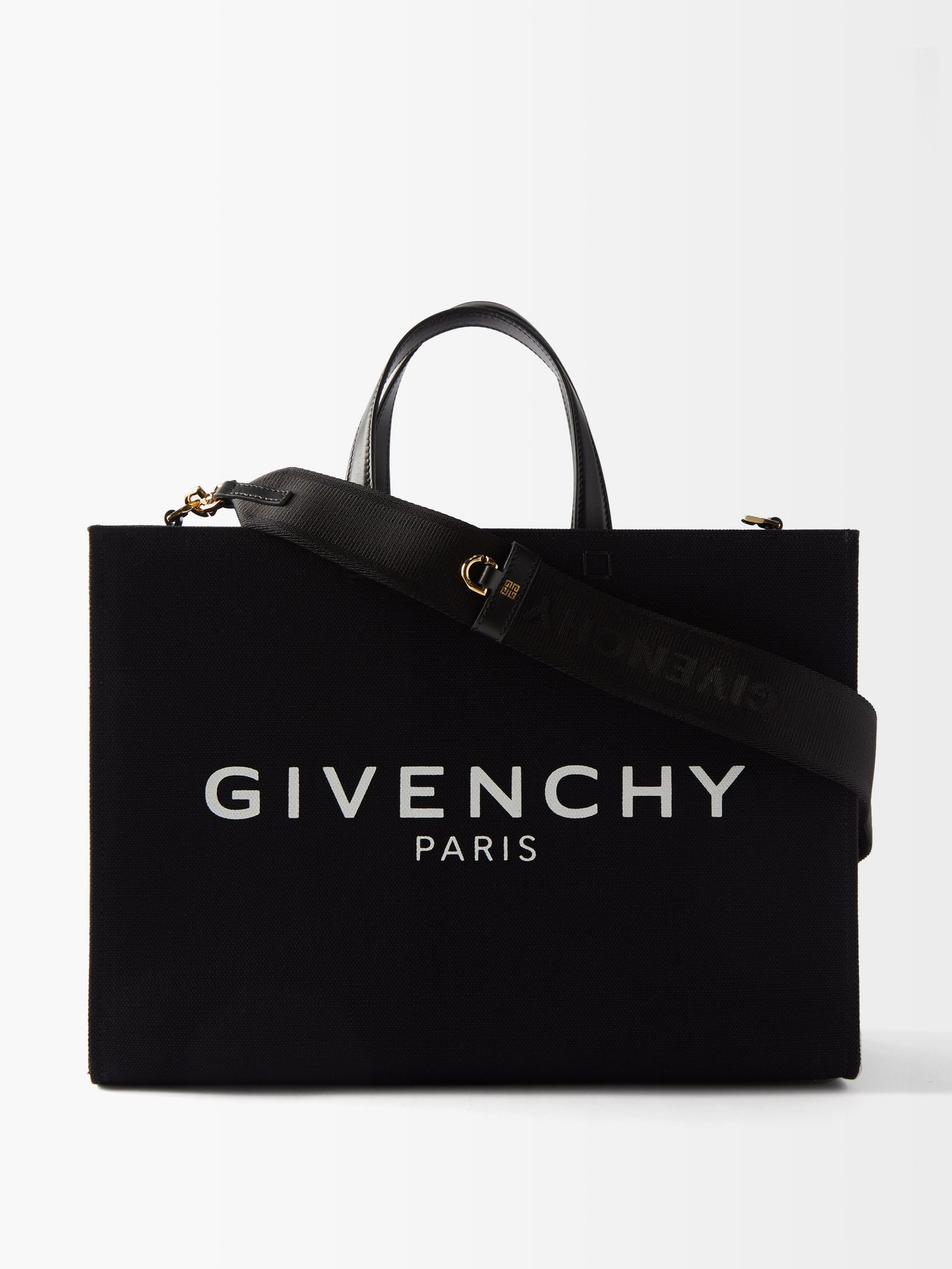 Givenchy ジバンシィ G ミディアム キャンバストートバッグ ブラック 
