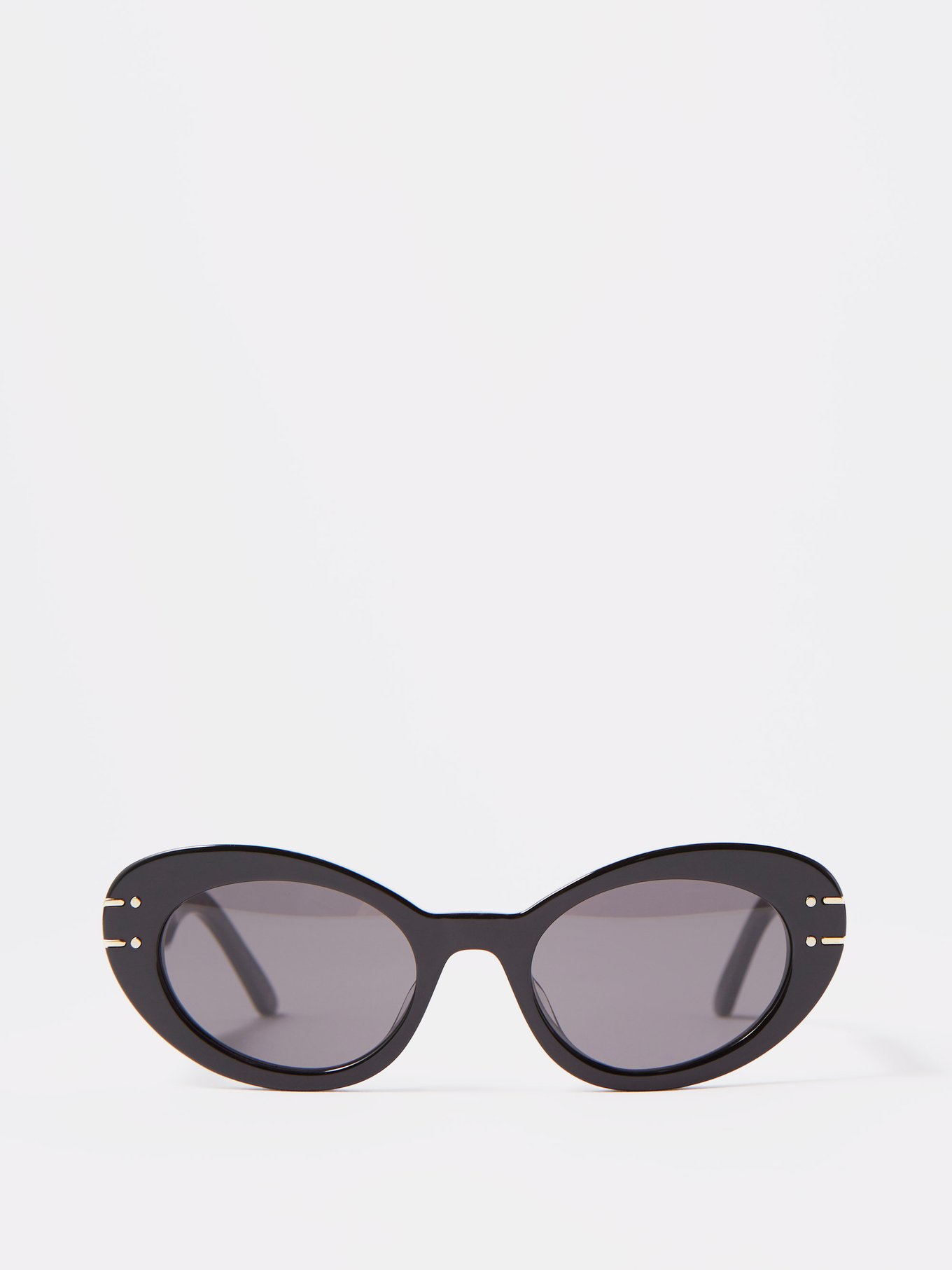 MATCHESFASHION Women Accessories Sunglasses Cat Eye Sunglasses Cat-eye Acetate Sunglasses Womens Black 