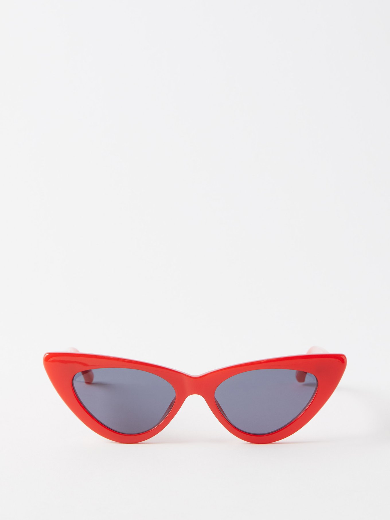 MATCHESFASHION Women Accessories Sunglasses Cat Eye Sunglasses Red Womens X Linda Farrow Dora Cat-eye Sunglasses 