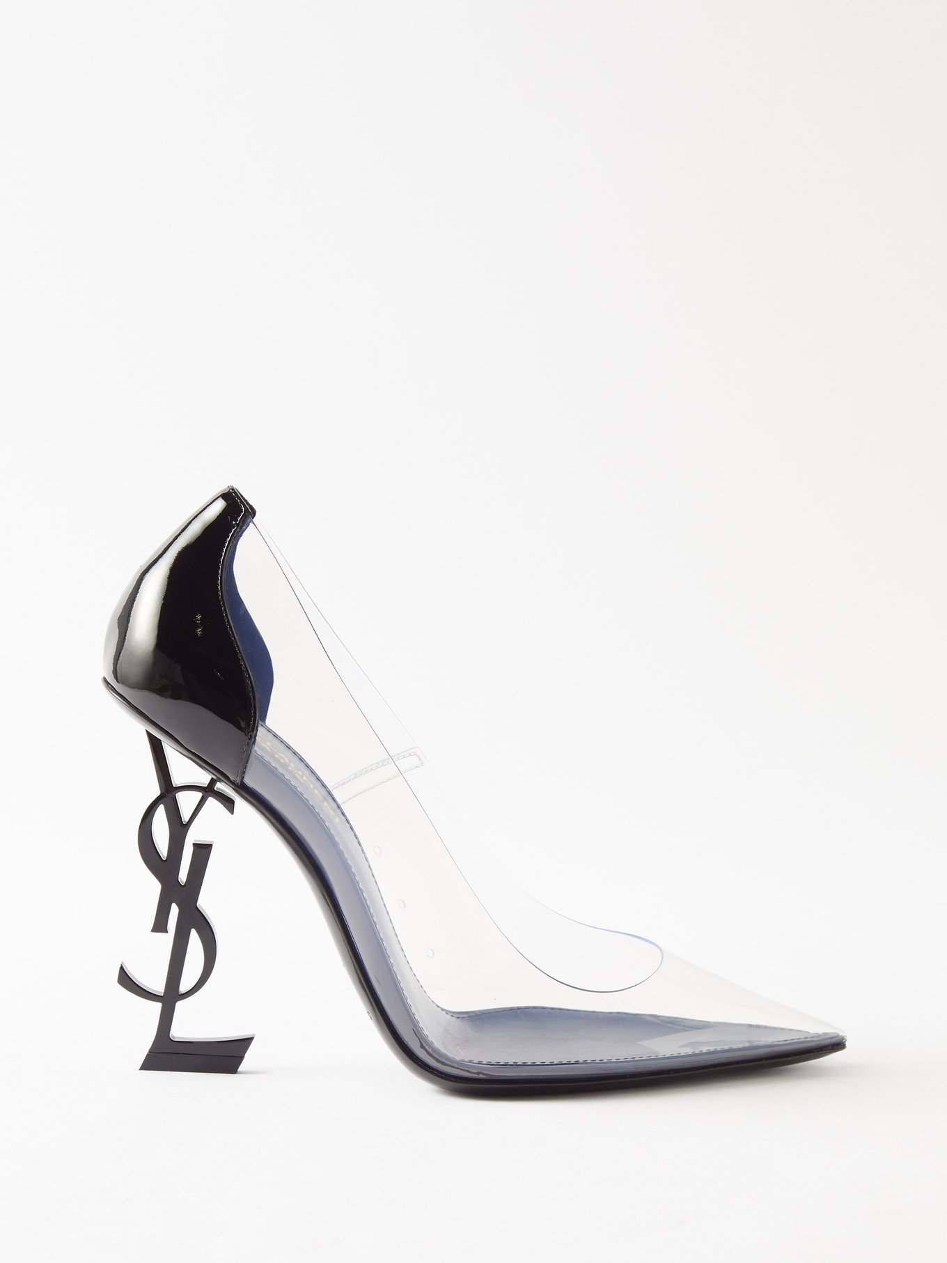 Femme Chaussures Chaussures à talons Escarpins Escarpins Opyum à talon YSL Cuir Saint Laurent en coloris Neutre 