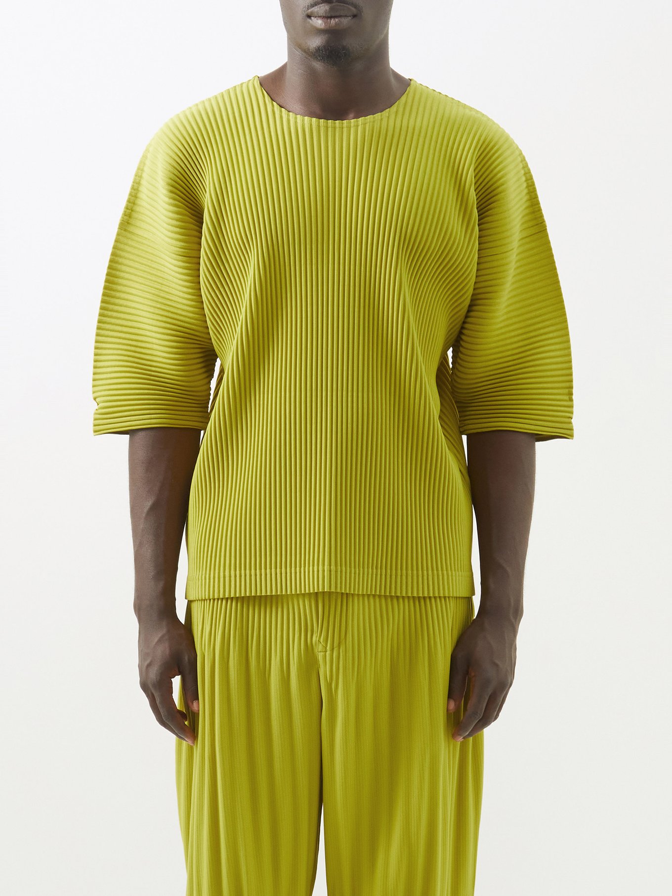 Technical-pleated top | Homme Plissé Issey Miyake