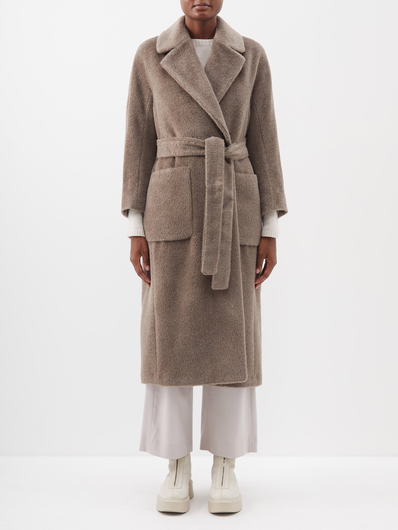 Beige Malesia coat | S Max Mara | MATCHESFASHION US