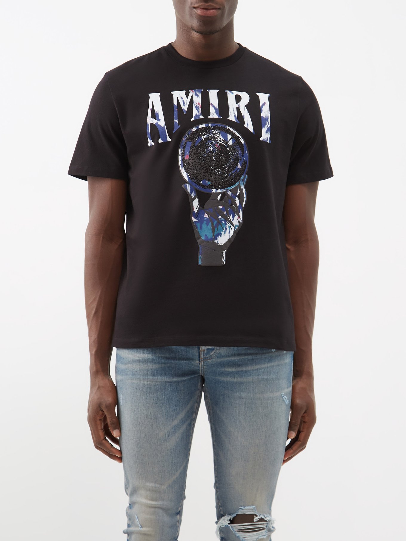 AMIRI シガレットプリント コットンシャツ | riopardofc.com.br