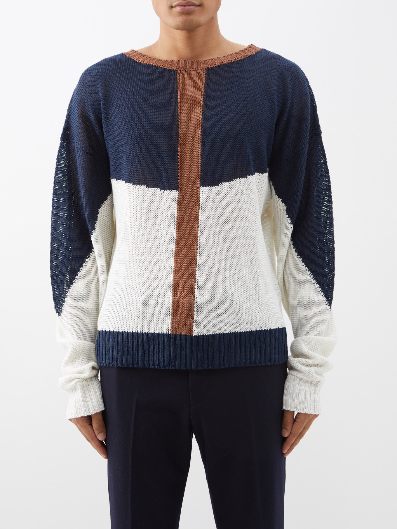 sacai 2020 Wool Knit x Puffer Jacket studioarabiya.com