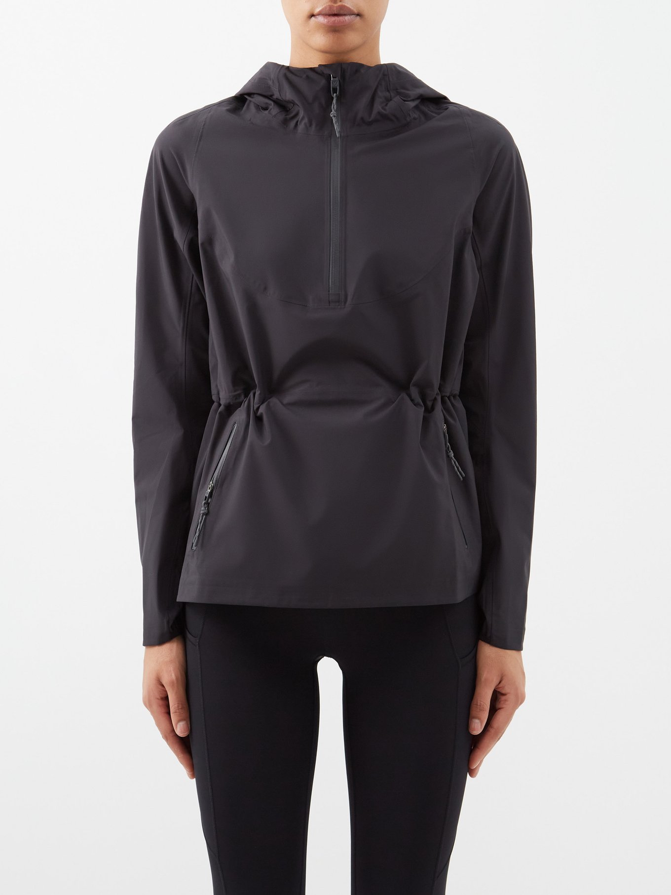 Waterproof hooded half-zip jacket | Lululemon