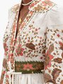 Empire Batik  floral print linen dress Zimmermann 