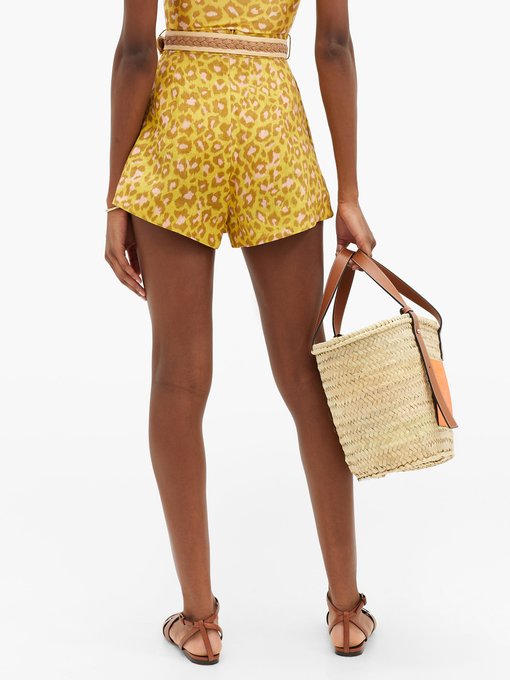 zimmermann leopard beach bag