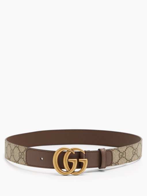 large gg gucci belt
