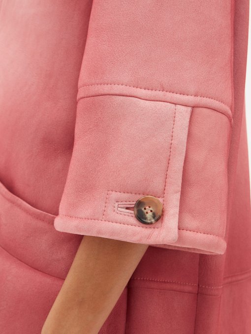 pink prada coat