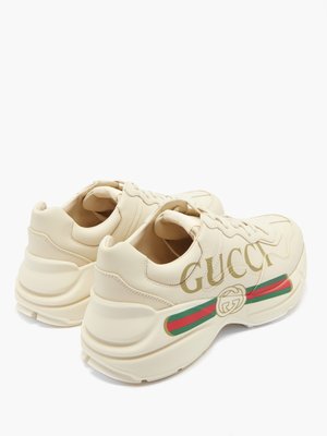 gucci white running shoes