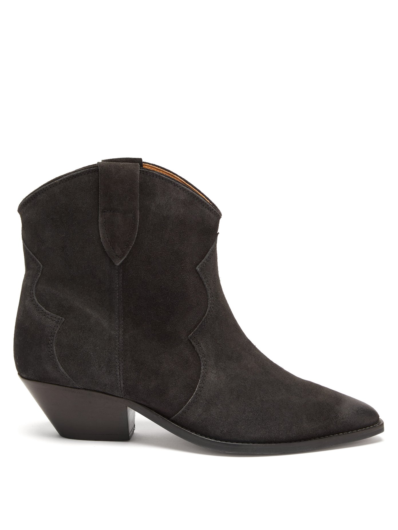 Dewina Western suede ankle boots 