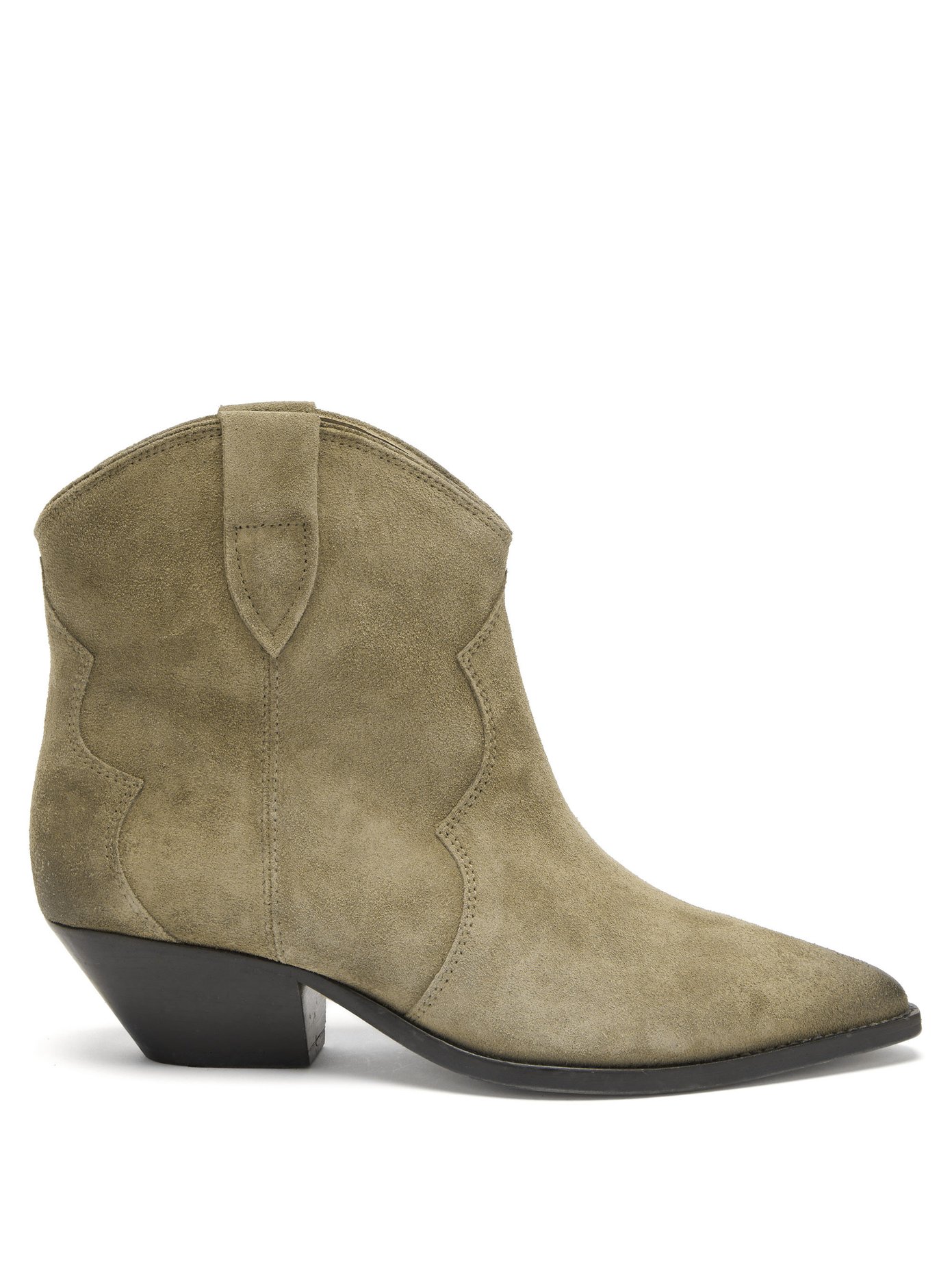 isabel marant boots suede