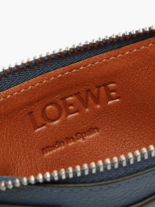 Anagram-logo zipped leather cardholder | Loewe | MATCHESFASHION UK