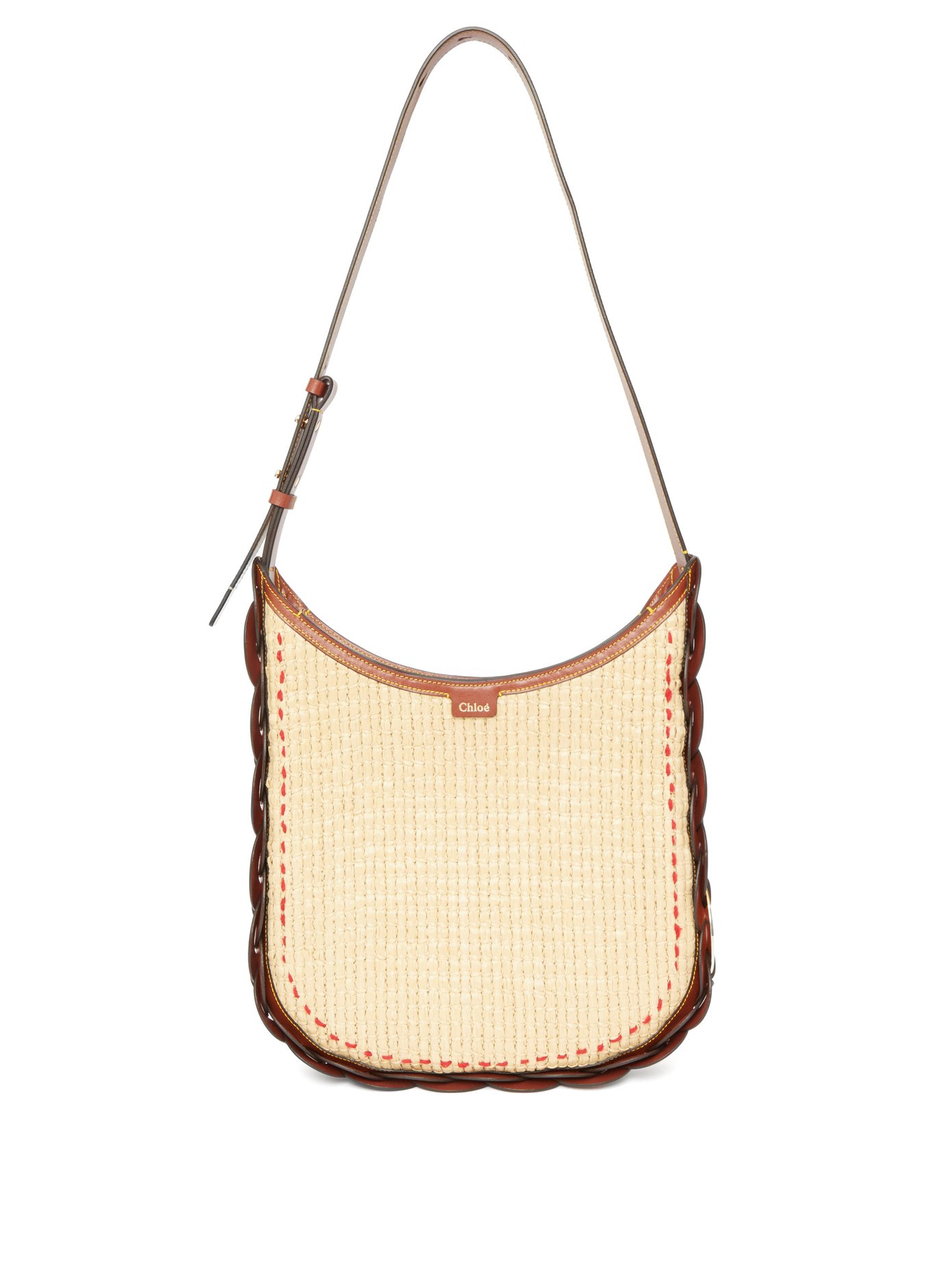 raffia shoulder bag