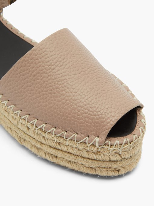 flatform espadrille mules