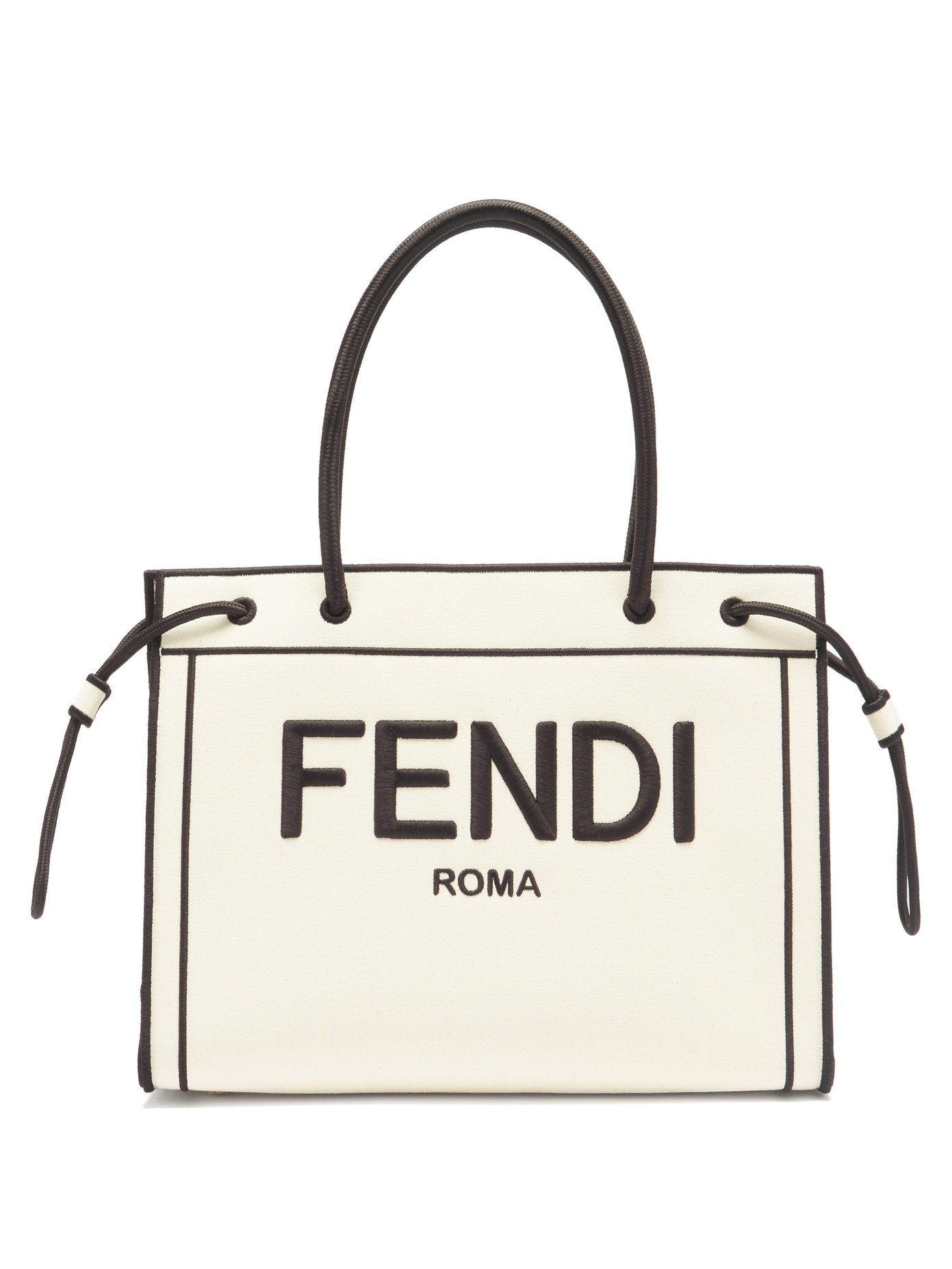 Roma Shopper small canvas tote bag 