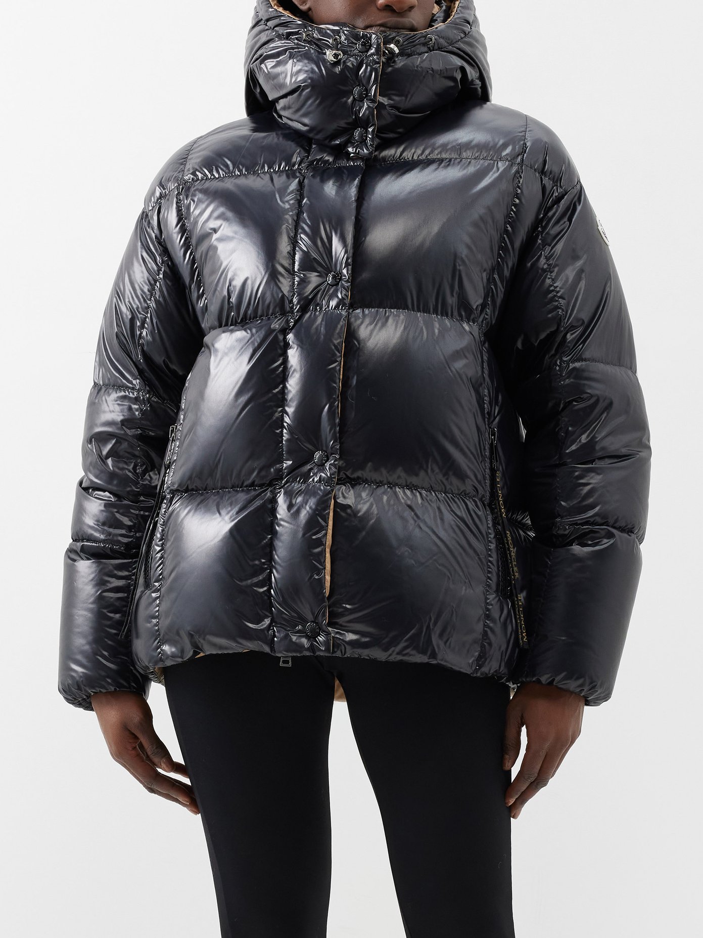 Parana quilted down laqué jacket 