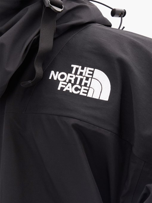 north face gore tex jacket black