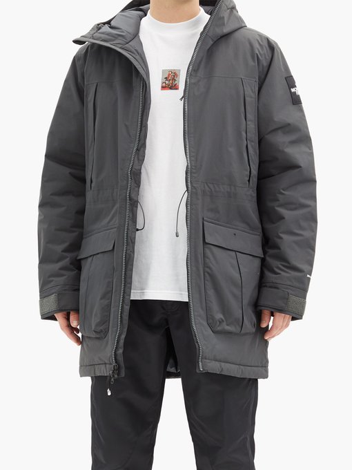the north face hooded parka