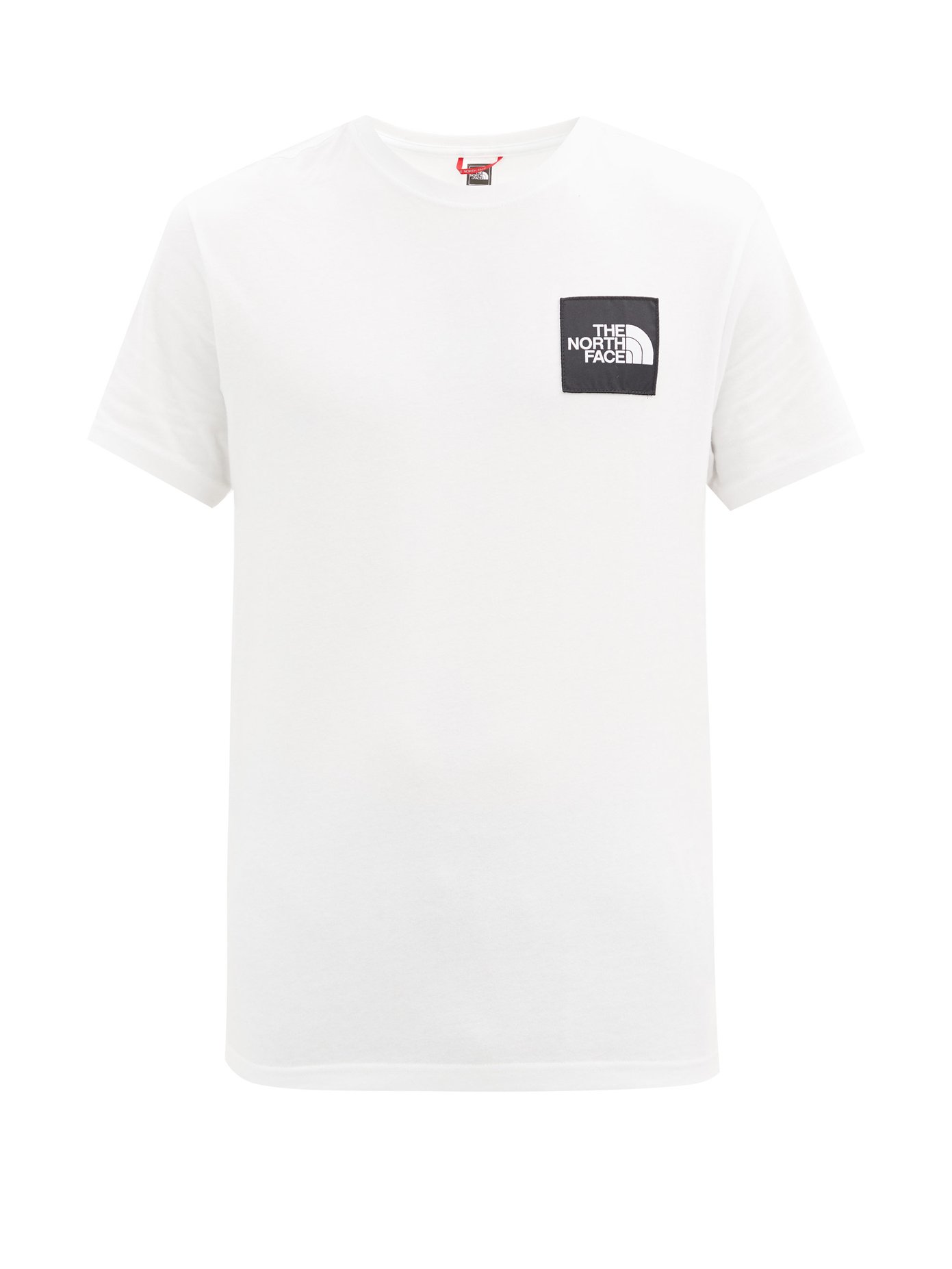 the north face white tee