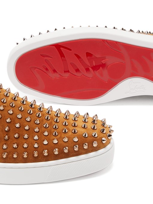 christian louboutin roller boat spikes