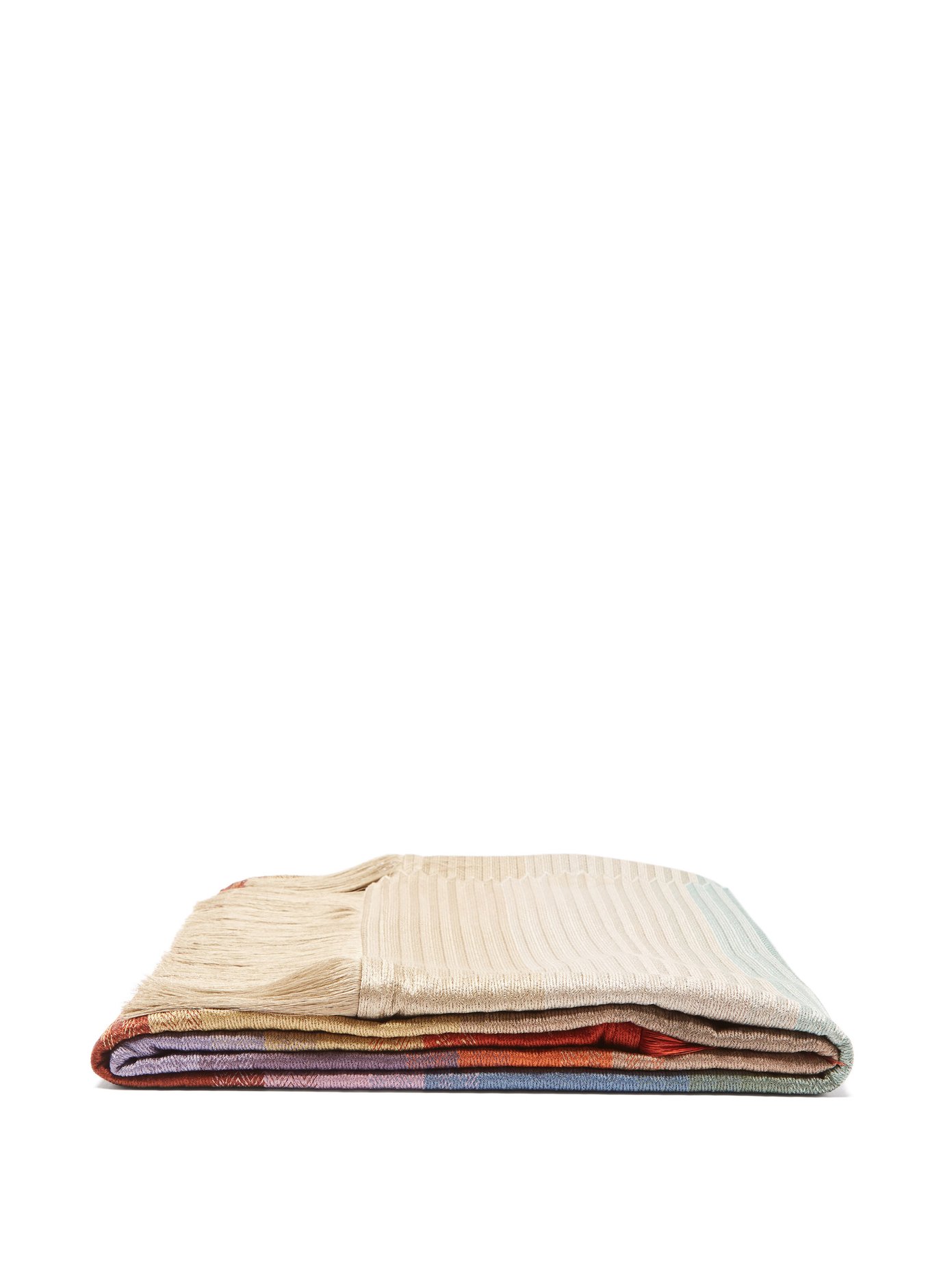 Yolan Striped Throw Missoni Home Matchesfashion Us