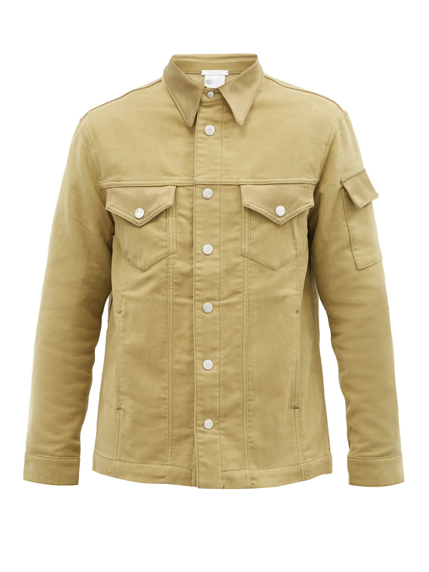 Cotton-moleskin trucker jacket | Helmut 