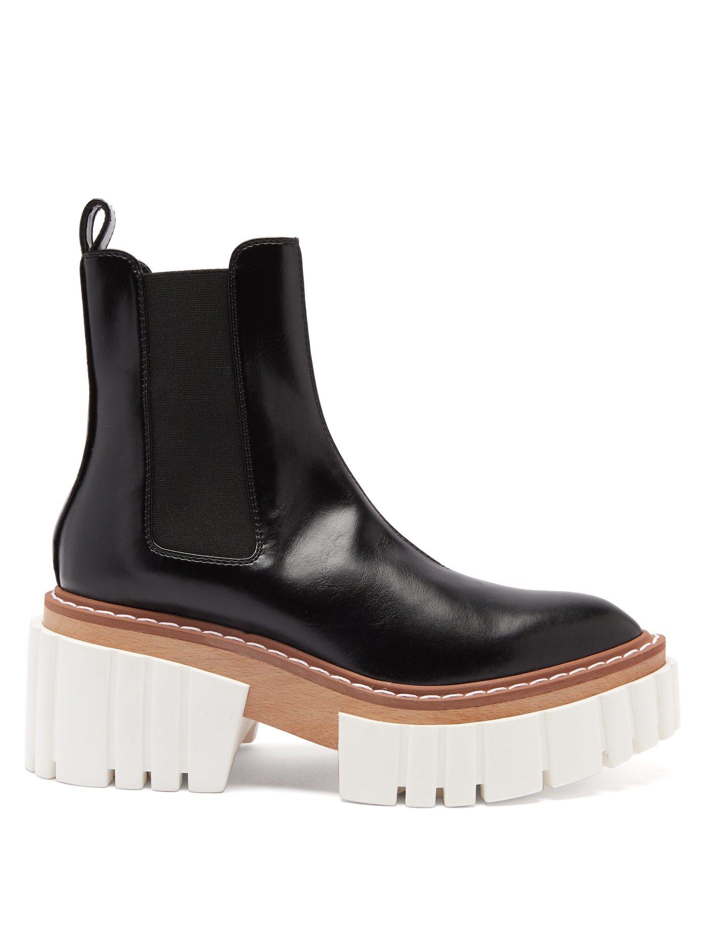 non leather chelsea boots