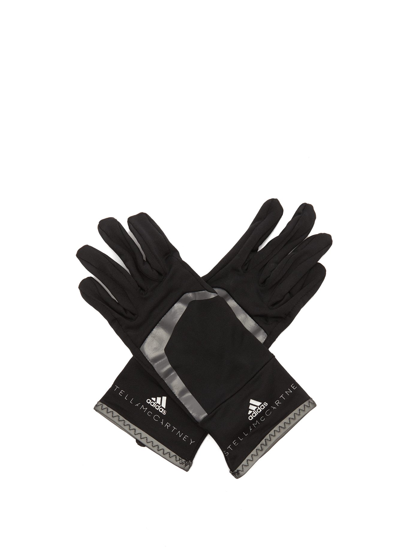 Logo-print French-terry gloves | Adidas 