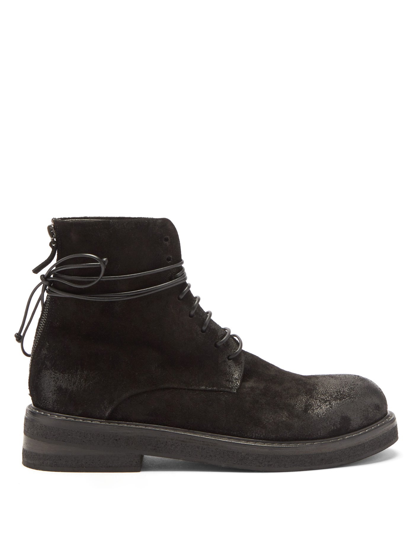 marsell suede boots
