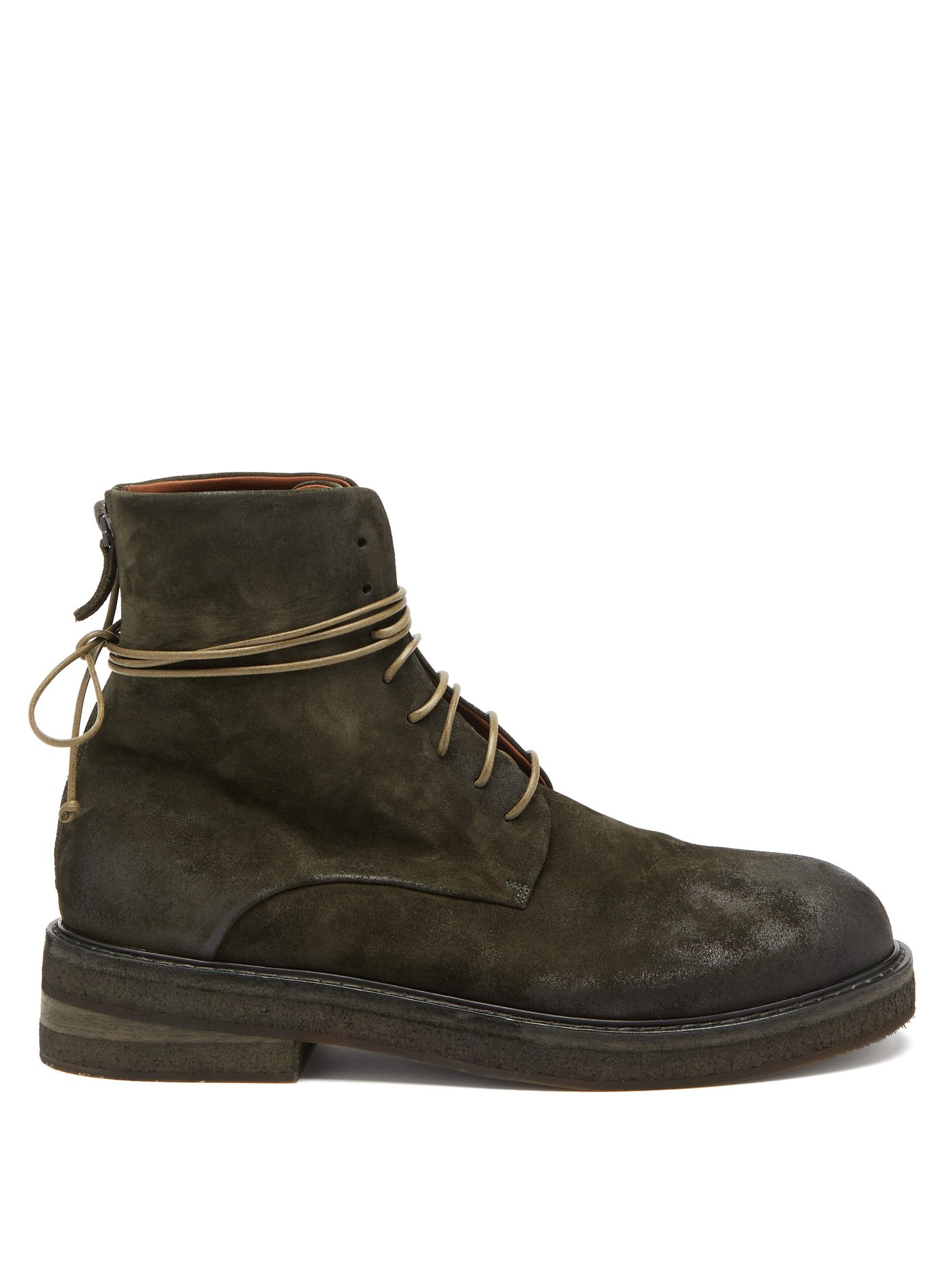 marsell suede boots