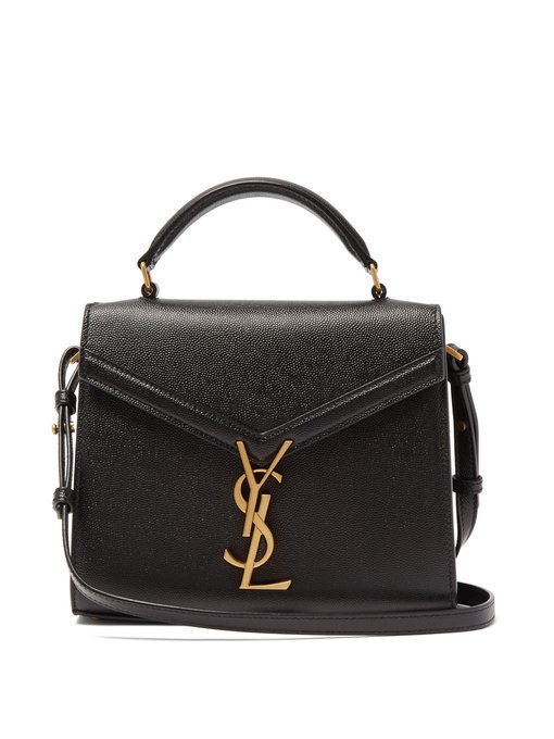 Cassandra mini YSL grained-leather cross-body bag | Saint Laurent ...