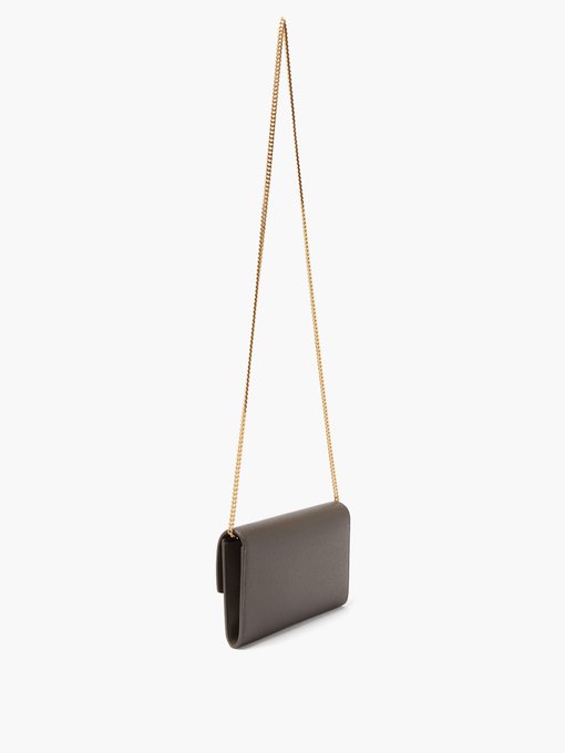 Uptown mini YSL grained-leather cross-body bag | Saint Laurent | MATCHESFASHION US